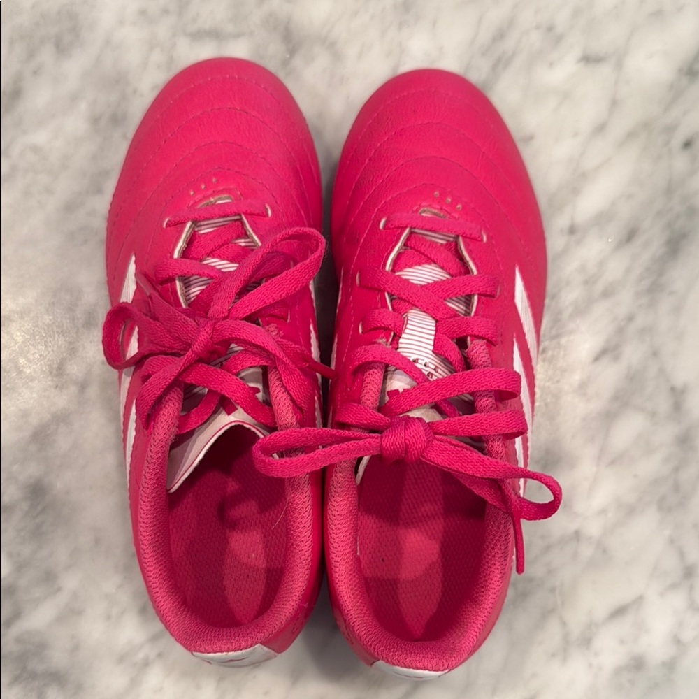 Adidas Bright Pink Sports Cleats